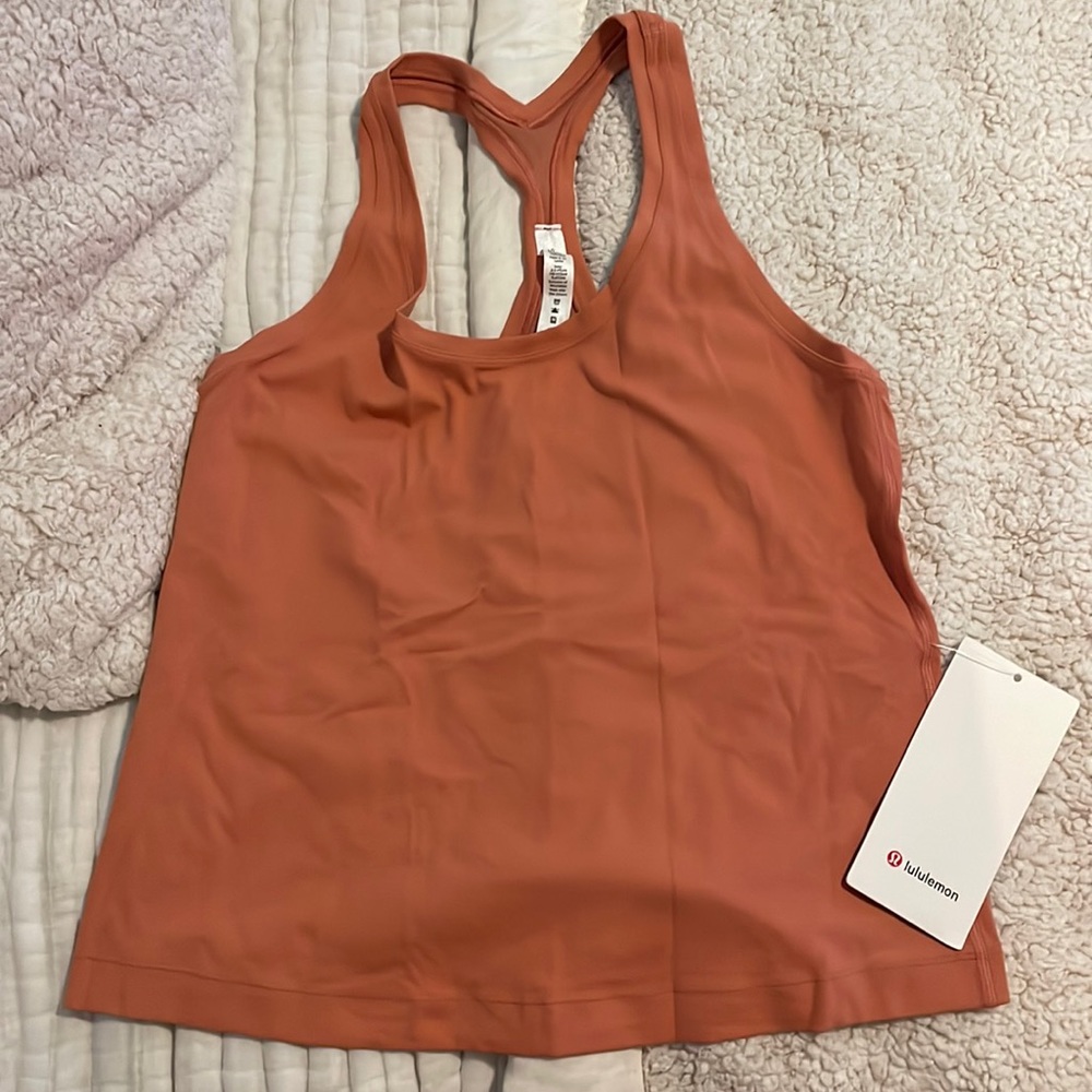 Cool racer back short tank cool
